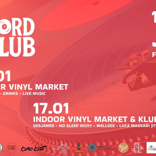 Promo van The Rekord Klub - Indoor Vinyl Market &amp; Klub Night, in opdracht van The Rekord Klub, Funke en Dømi