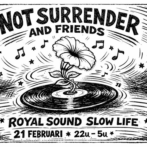 Promo van Not Surrender and Friends, in opdracht van Not Surrender en Slowlife Soundsystem
