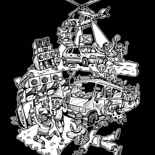 Promo van TEKNO TUIG @CHINASTRAAT, in opdracht van Ben Oît, Ward Laporte, Raf Gillisjans en Daan Vnh