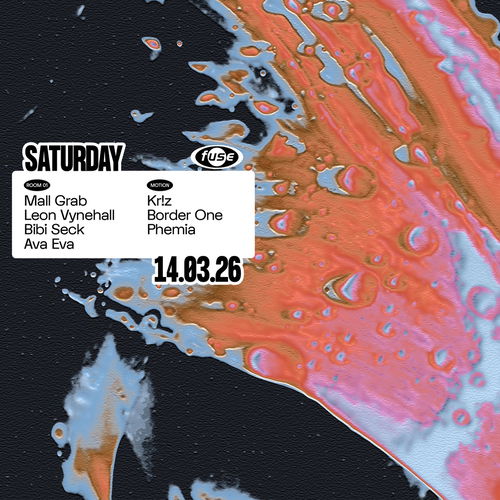 Promo van Fuse presents: Mall Grab &amp; Leon Vynehall, in opdracht van Fuse