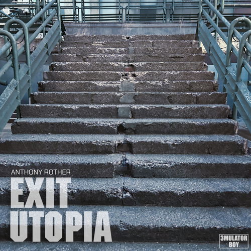 Artwork van EXIT UTOPIA, in opdracht van Anthony Rother