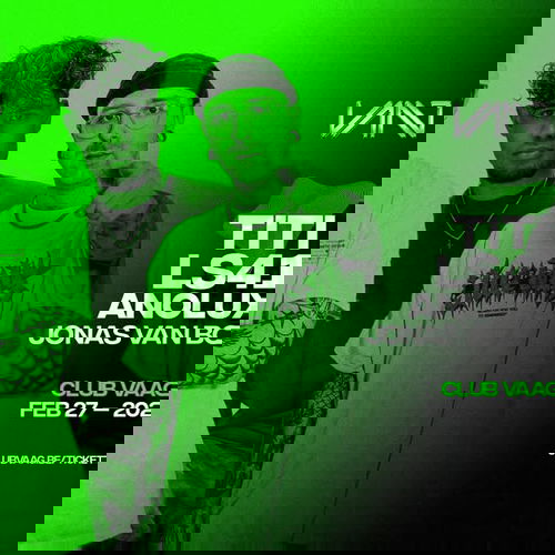 Promo van Club Vaag invites LS41 &amp; TITI, in opdracht van Club Vaag