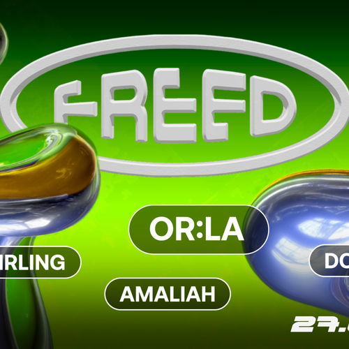 Promo van Freed w/ Or:la, Amaliah &amp; Sam Girling, in opdracht van Freed en Ampere