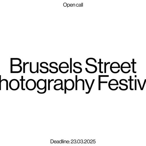 Promo van Brussels Street Photography Festival 2026, in opdracht van Brussels Street Photography Festival