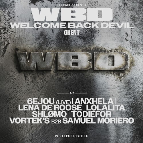 Promo van MODUL'AIR Presents Welcome Back Devil (Daytime Warehouse), in opdracht van MODUL'AIR