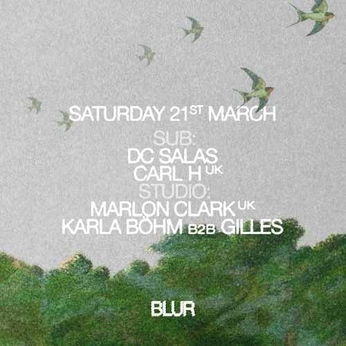 Promo van BLUR with Carl H, DC Salas, Karla Böhm, Gilles, Marlon Clark, in opdracht van Blur.brussels en UMI