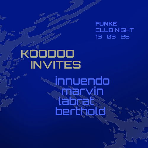 Artwork van FUNKE_Koodoo invites w/ Innuendo, Marvin, Labrat, Berthold, gemaakt door Funke