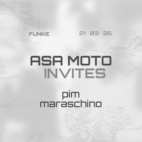 Promo van FUNKE_Asa Moto invites w/ Pim, Maraschino, in opdracht van Funke