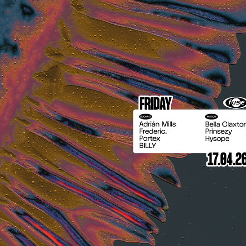 Promo van Fuse presents: Adrián Mills, Frederic. &amp; Bella Claxton, in opdracht van Fuse