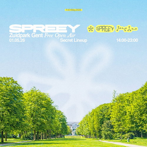 Promo van SPREEY Free Open Air ✱ Zuidpark Gent, in opdracht van Spreey