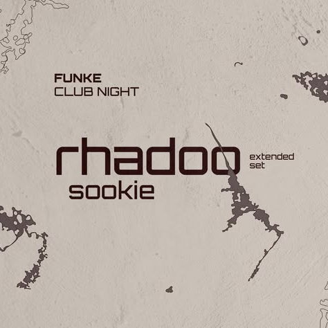 Promo van FUNKE_CLUB NIGHT w/ Rhadoo, Sookie, in opdracht van Funke