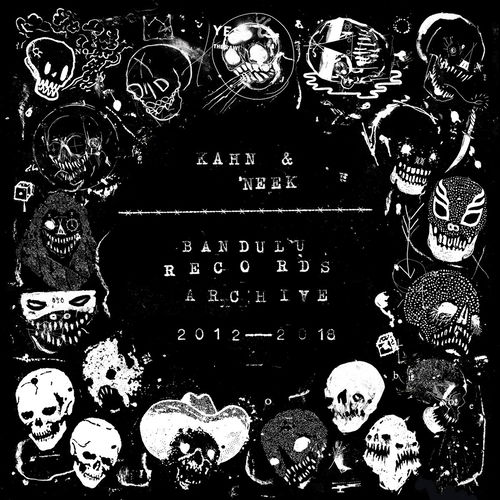 Artwork van Bandulu Records Archive: 2012-2018, in opdracht van Kahn &amp; Neek