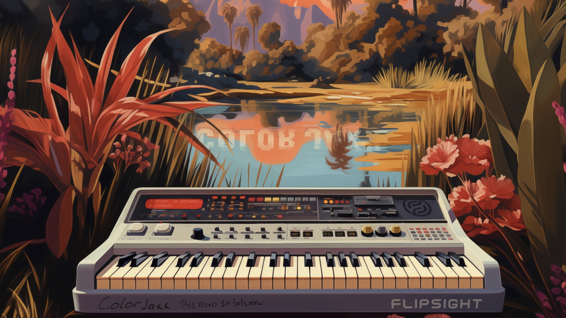 Artwork van Inbetween , gemaakt door ColorJaxx, in opdracht van Flipsight