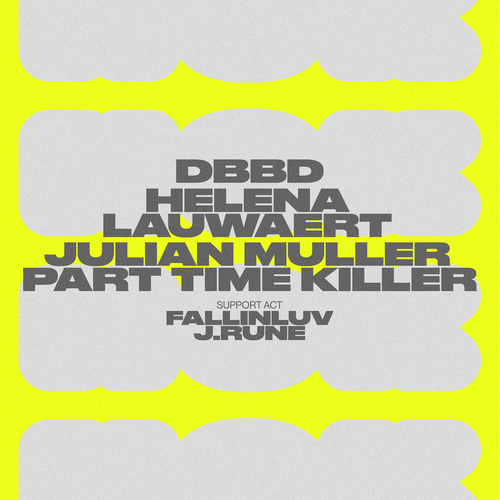 Promo van NEXT OF KIN with DBBD, Helena Lauwaert, Julian Muller, Part Time Killer, in opdracht van Ampere