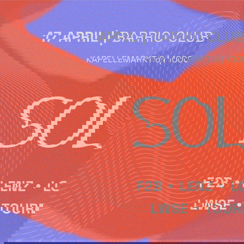 Promo van SOLID w/F2B, LENZ, LOIC AMIS, LWSE, TOURNESOL. x Barrio, in opdracht van Solid