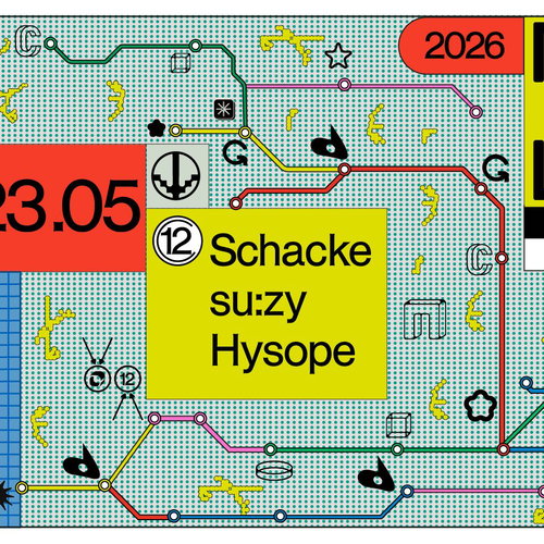 Promo van C12 Nite w/ Schacke, su:zy, Hysope, in opdracht van C12