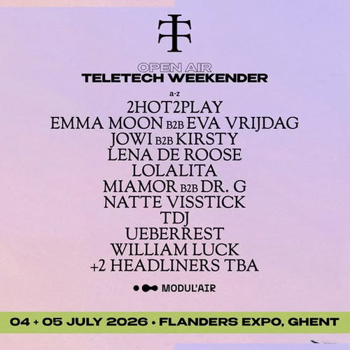 Promo van MODUL'AIR Presents Teletech Open Air Weekender, in opdracht van MODUL'AIR