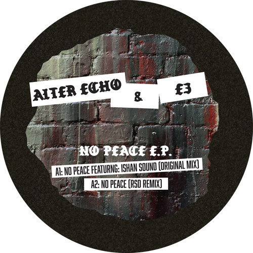 Artwork van No Peace, in opdracht van Alter Echo &amp; E3