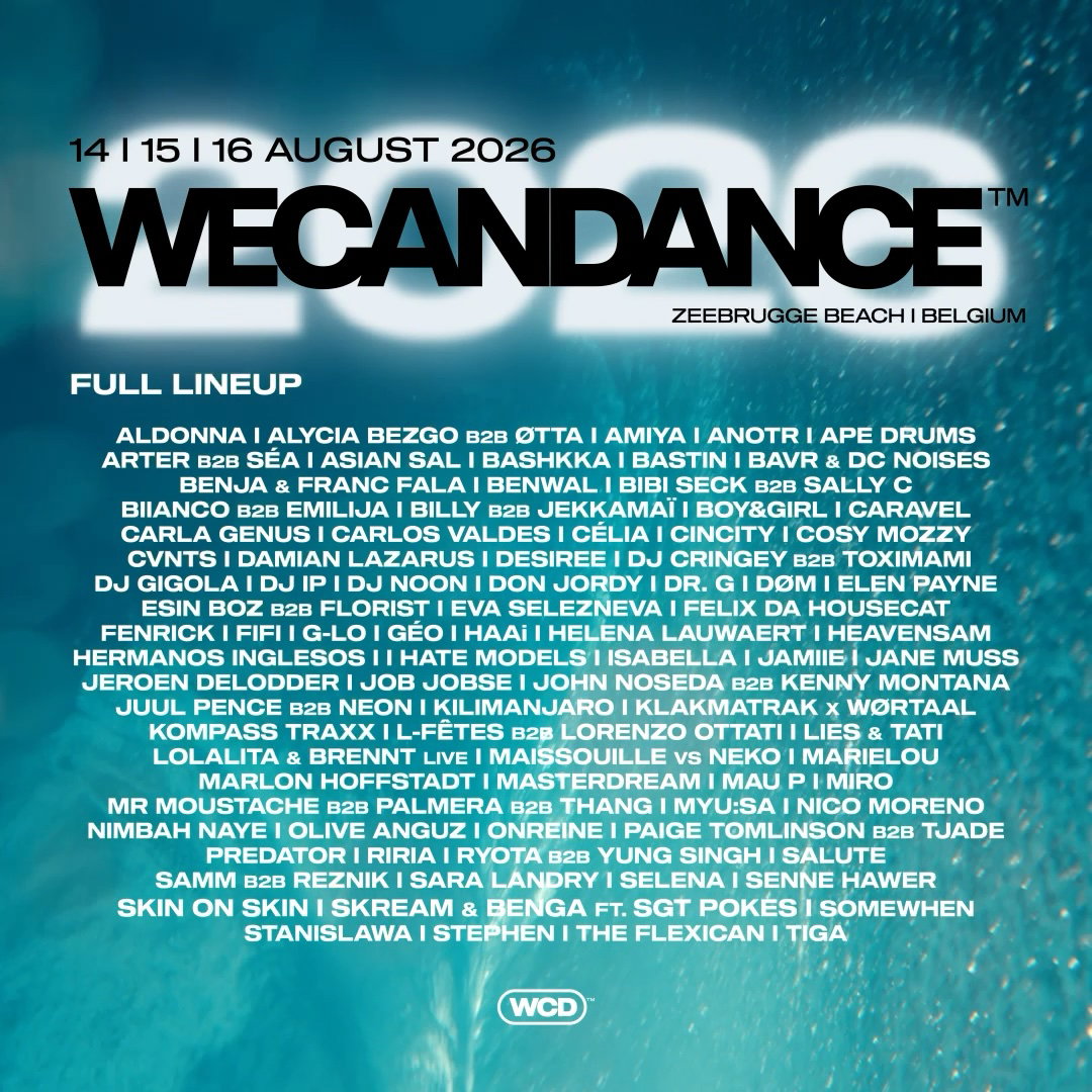 Artwork van WECANDANCE 2026, in opdracht van WECANDANCE