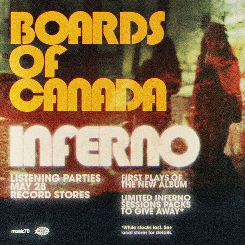 Promo van Music Mania x Boards Of Canada present 'Inferno' Listening Party, in opdracht van Music Mania Records