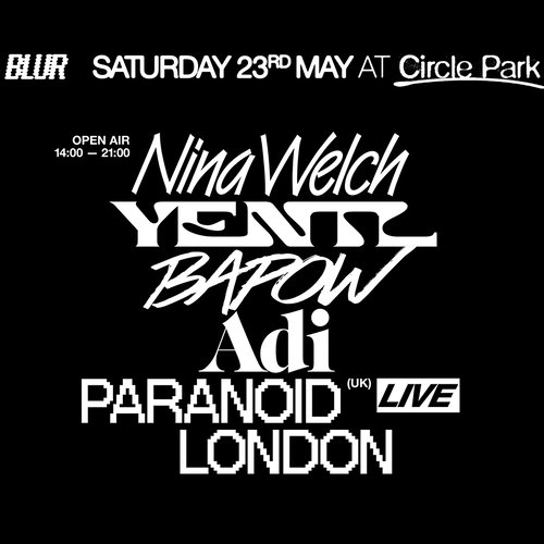 Promo van BLUR · Circle Park Open Air, in opdracht van Blur.brussels, Circle Park en UMI