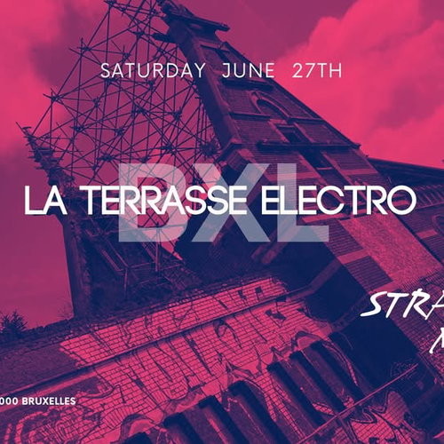 Promo van La Terrasse Electro BXL ☾𖤓 FREE Open Air ☾𖤓 SAT 27.06, in opdracht van La Terrasse Electro BXL, Zennebar en Caro Karo