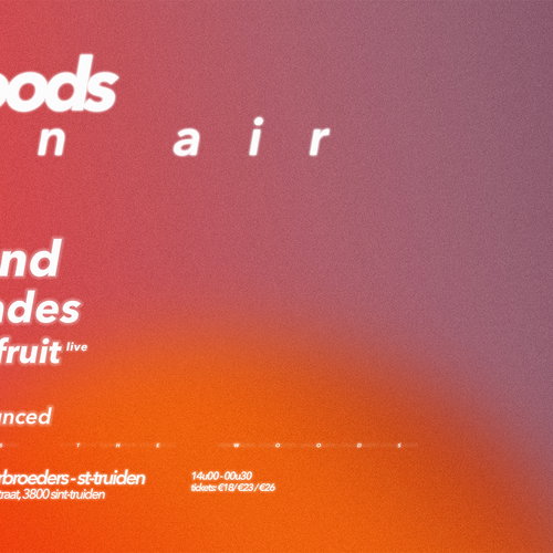 Promo van The Woods Open Air | 15 YRS, in opdracht van The Woods