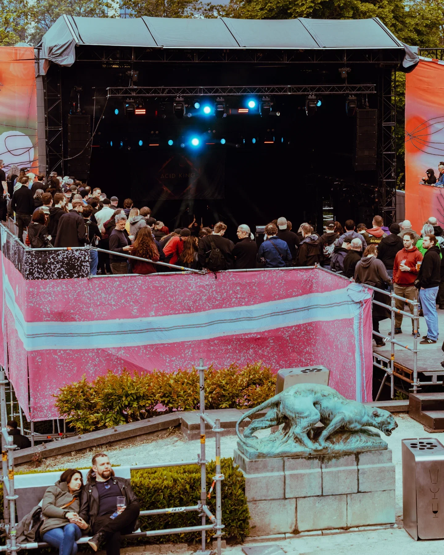 Les Nuits Botanique 2026, gemaakt door Istvan Bruggen, in opdracht van Botanique