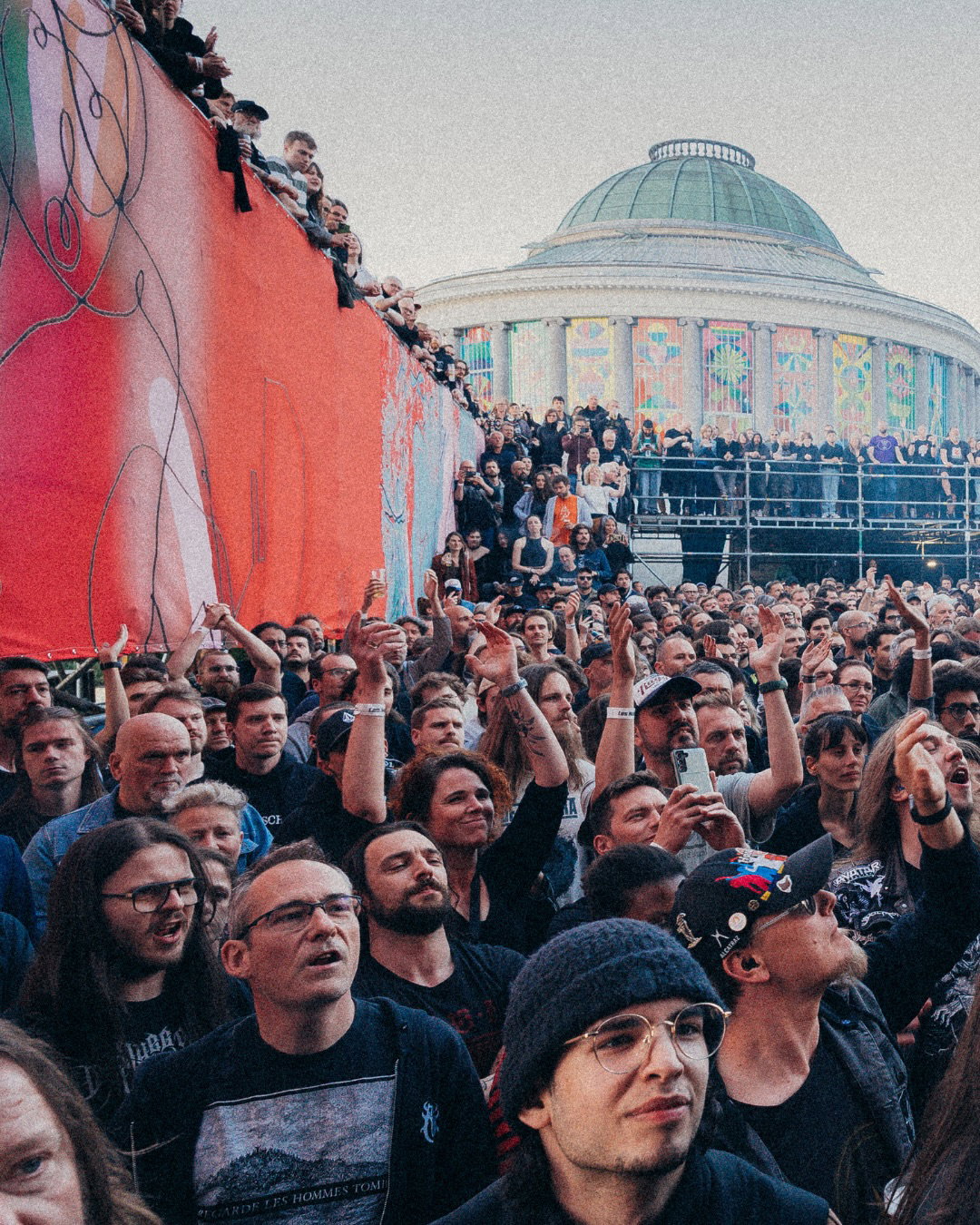 Les Nuits Botanique 2025, gemaakt door Denis Moraux, in opdracht van Botanique