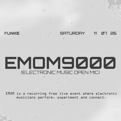 Promo van FUNKE_EMOM9000 - Electronic live, in opdracht van Funke