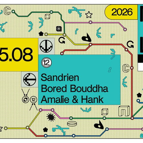 Promo van C12 Nite w/Sandrien, Bored Bouddha, Amalie &amp; Hank, in opdracht van C12