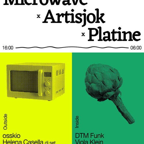 Promo van Artisjok x Microwave x Platine, in opdracht van LaVallée, Microwave en Platine.bxl