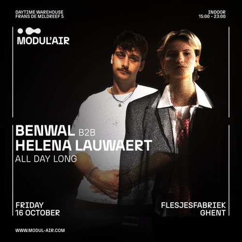 Promo van Benwal b2b Helena Lauwaert (All Day Long), in opdracht van MODUL'AIR