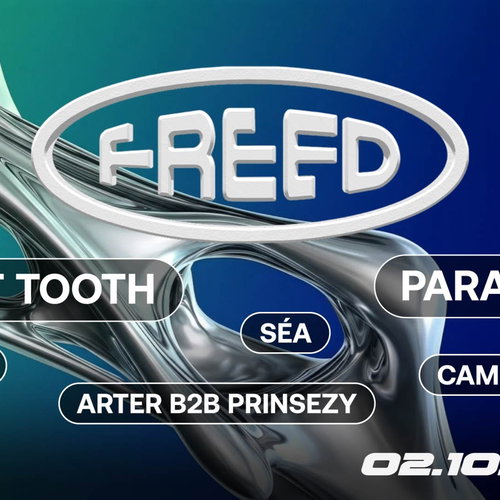 Promo van Freed w/ Bullet Tooth &amp; Paramida, in opdracht van Freed en Traum