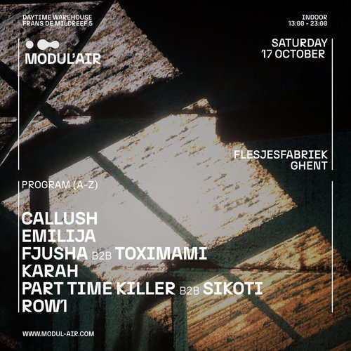 Promo van MODUL'AIR — Daytime Warehouse Show, in opdracht van MODUL'AIR