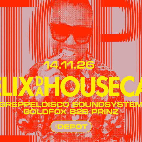 Promo van Utopia with Felix Da Housecat, Greppeldisco Soundsystem &amp; Goldfox / Het Depot, in opdracht van Het Depot, Goldfox en Utopia
