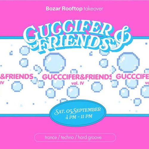 Promo van GUCCCIFER&amp;FRIENDS vol.IV, in opdracht van Bozar en gucccifer