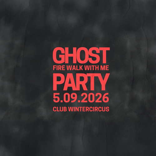 Promo van Fire Walk With Me Party, in opdracht van GHOST en VIERNULVIER