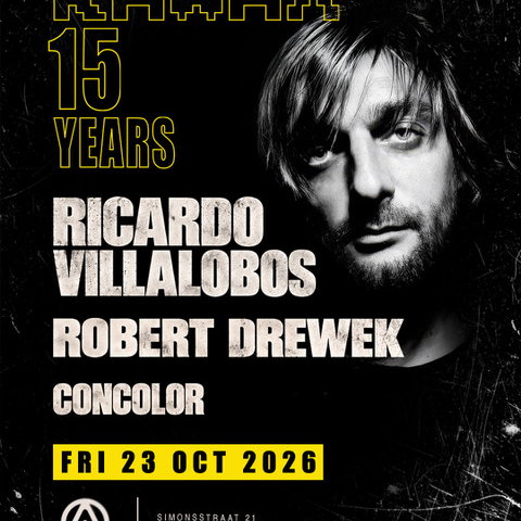 Promo van Ampere x Rawax present: Ricardo Villalobos, in opdracht van Ampere
