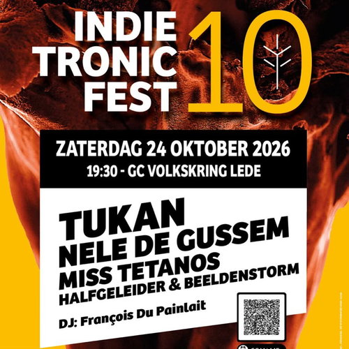 Promo van INDIETRONIC fest 10, in opdracht van Nele De Gussem en Miss Tetanos