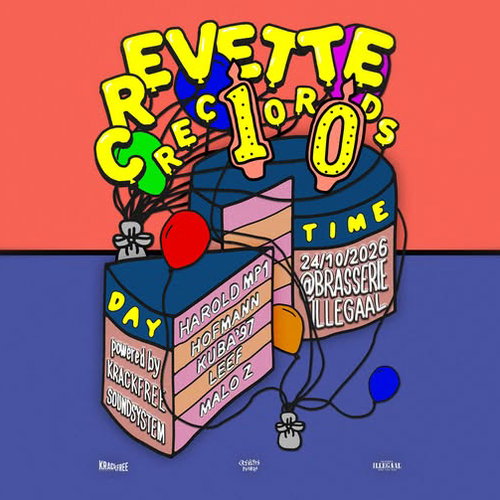 Promo van Crevette Records 10 Year Anniversary • Daytime Gathering, in opdracht van Crevette Records