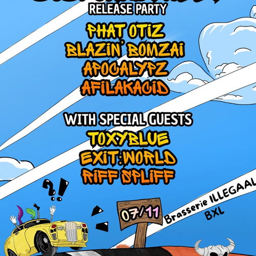 Promo van 303 FUNKSTREET RELEASE PARTY, in opdracht van 303Breakstreet en Phat Otiz