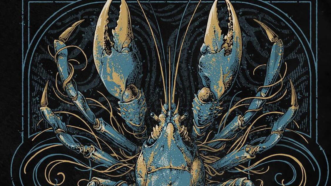 Artwork van Pelagic Records, gemaakt door Skurktur