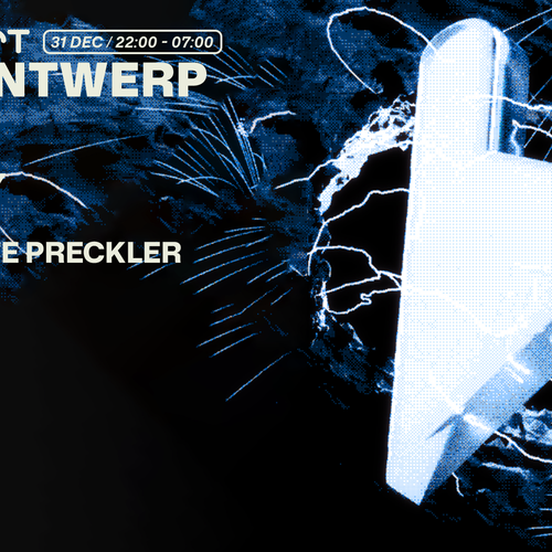 Promo van VERKNIPT NYE Antwerp, in opdracht van Garage Klub en Verknipt