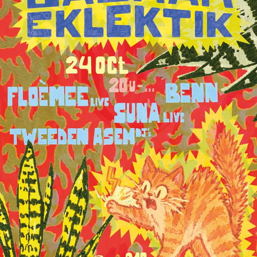 Promo van Bazaar Eklektik w/ Floèmee, Suna, Benn &amp; 2A dj's, in opdracht van Tweeden Asem, Broere Van Andere Moere en Trefpunt