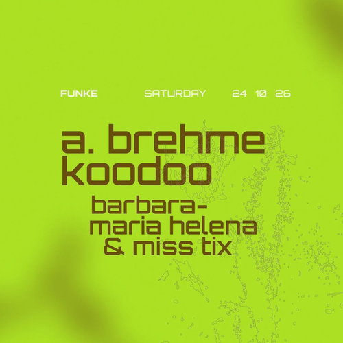 Promo van FUNKE_A.Brehme, Koodoo, Barbara-Maria Helena, Miss Tix, in opdracht van Funke