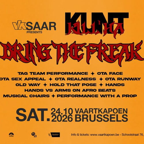 Promo van KUNT KILL'HALLOWEEN | BRUSSELS | VK CONCERTS, in opdracht van De Vaartkapoen - VK Concerts