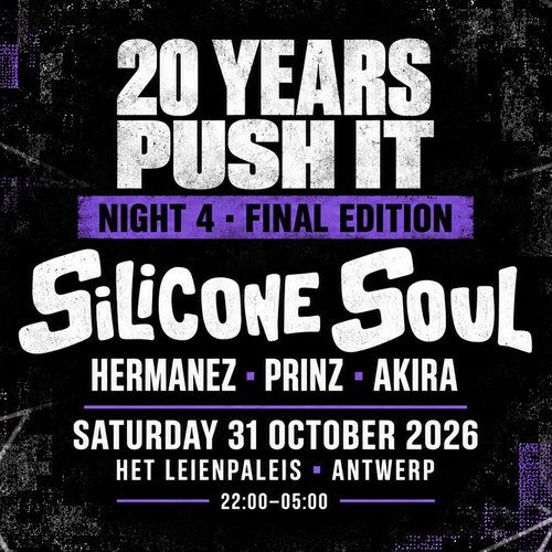 Promo van 20 YEARS PUSH IT · NIGHT 4 · FINAL EDITION, in opdracht van DJ PRINZ en Vincent Buss