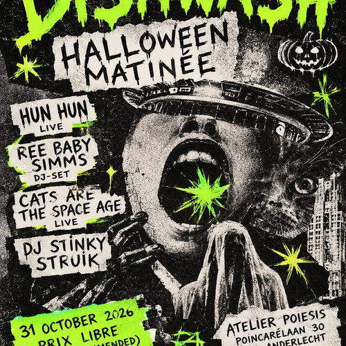 Promo van 🎃 DISHWASH HALLOWEEN MATINÉE 👽, in opdracht van Dishwash 洗碗