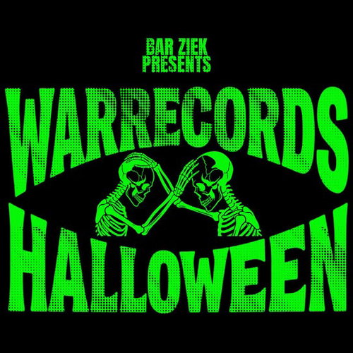 Promo van BAR ZIEK PRESENTS: WARRECORDS HALLOWEEN, in opdracht van Warrecords